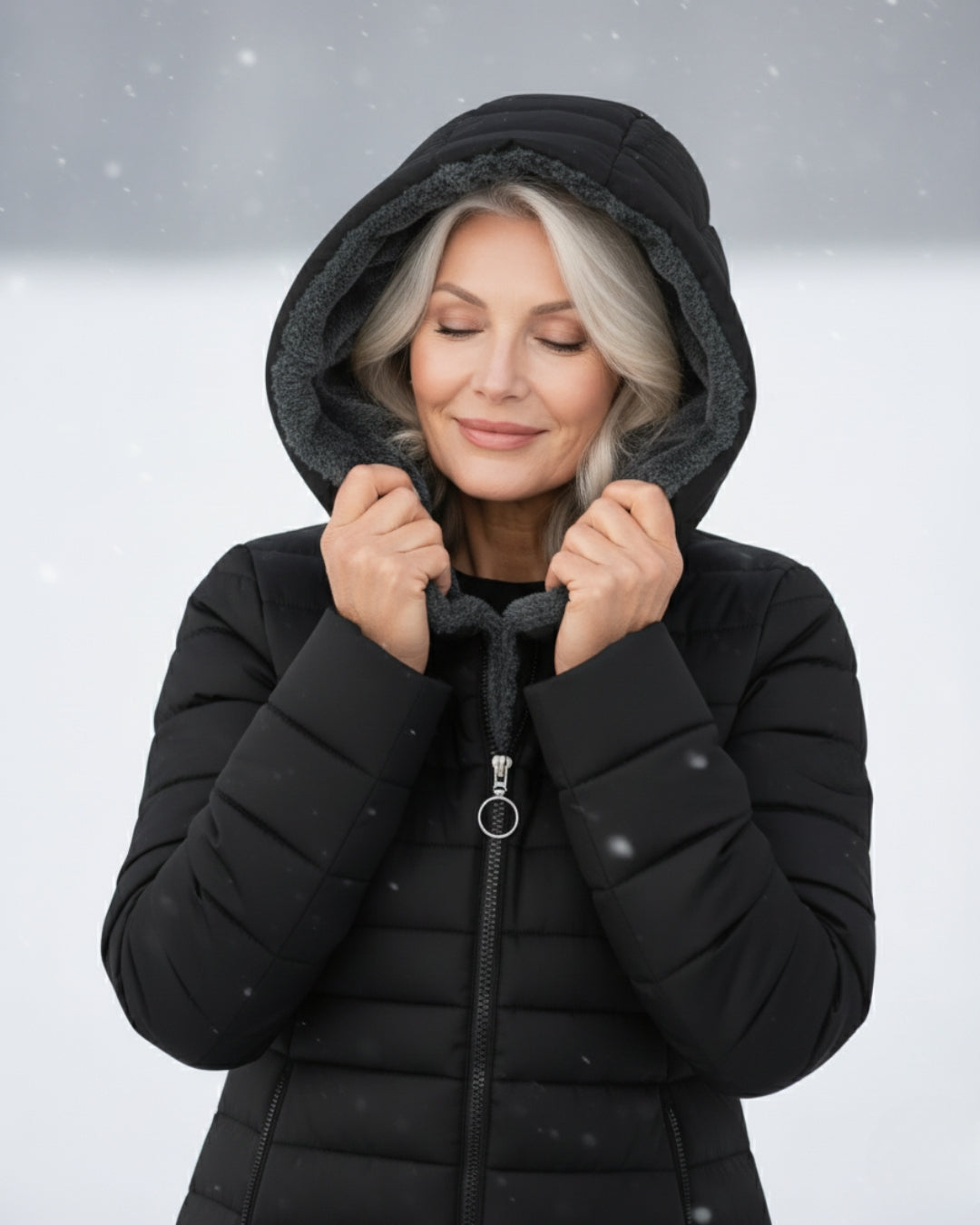 Karen | Fleece Lined Puffer Coat