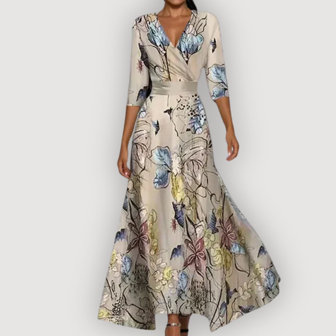 DIANA | FLORAL MAXI DRESS