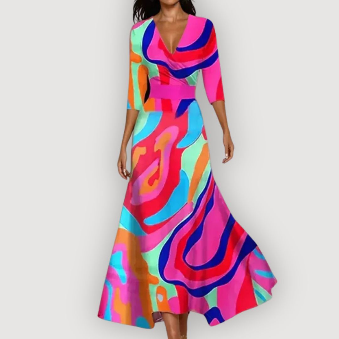 DIANA | FLORAL MAXI DRESS