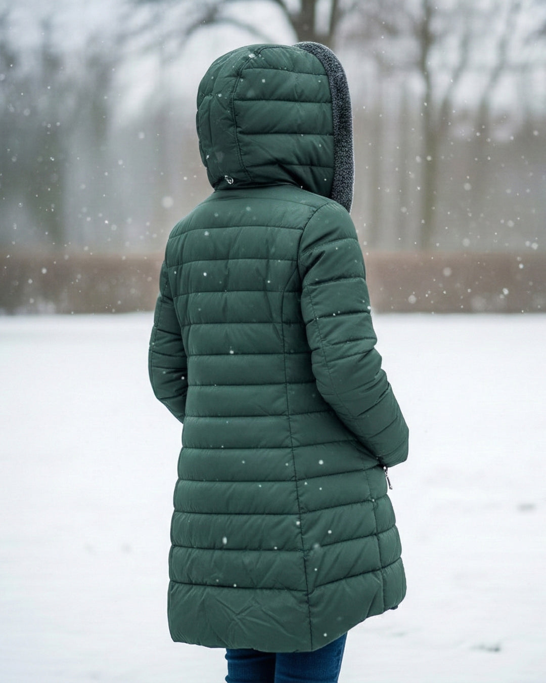 Karen | Fleece Lined Puffer Coat