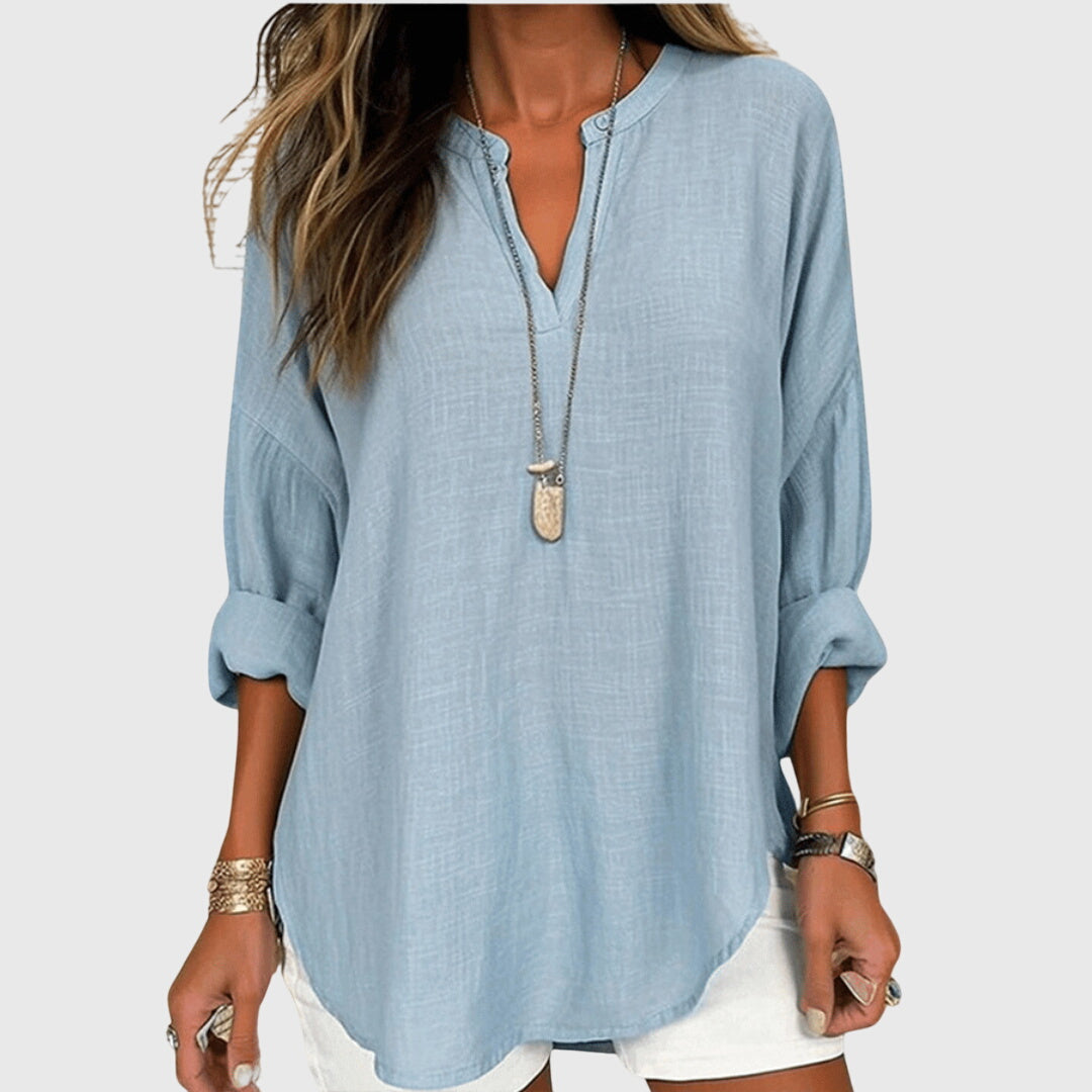 Annie | Flowy Elegant Beach Shirt