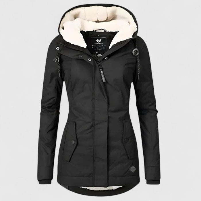 Sara | Waterproof winter jacket with hood