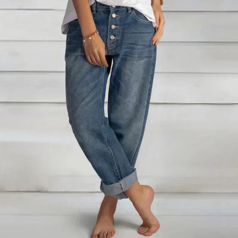 Emily | Stylish High-Waisted Jeans