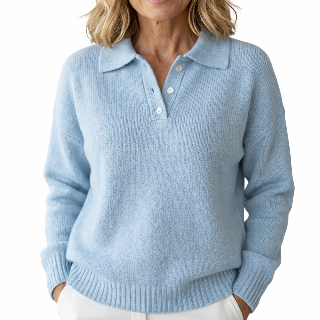 Margaret | Soft Knit Sweater with Collar