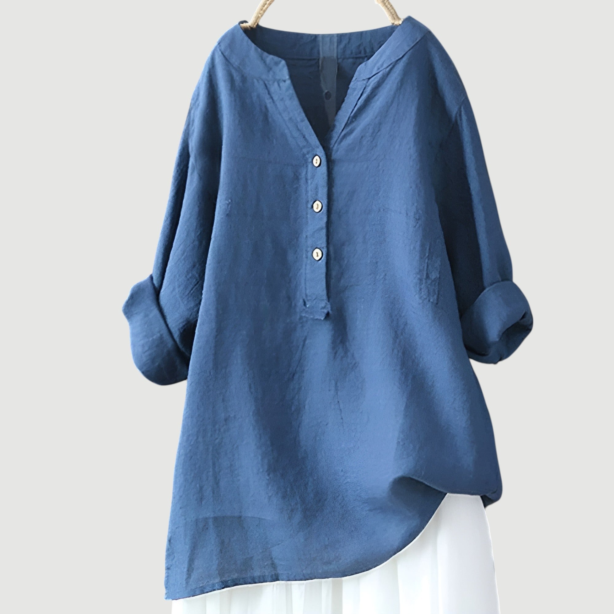 Nancy | Airy and Comfortable Linen Top