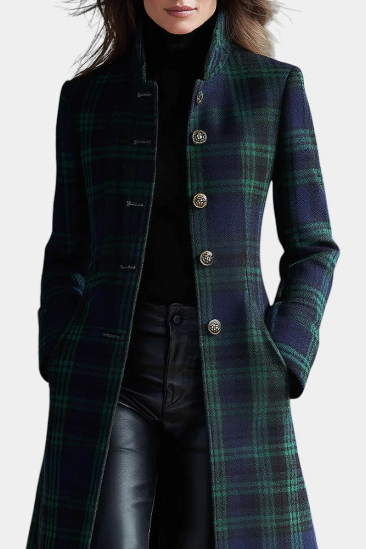 Charlotte™ | Timeless Plaid Elegant Coat