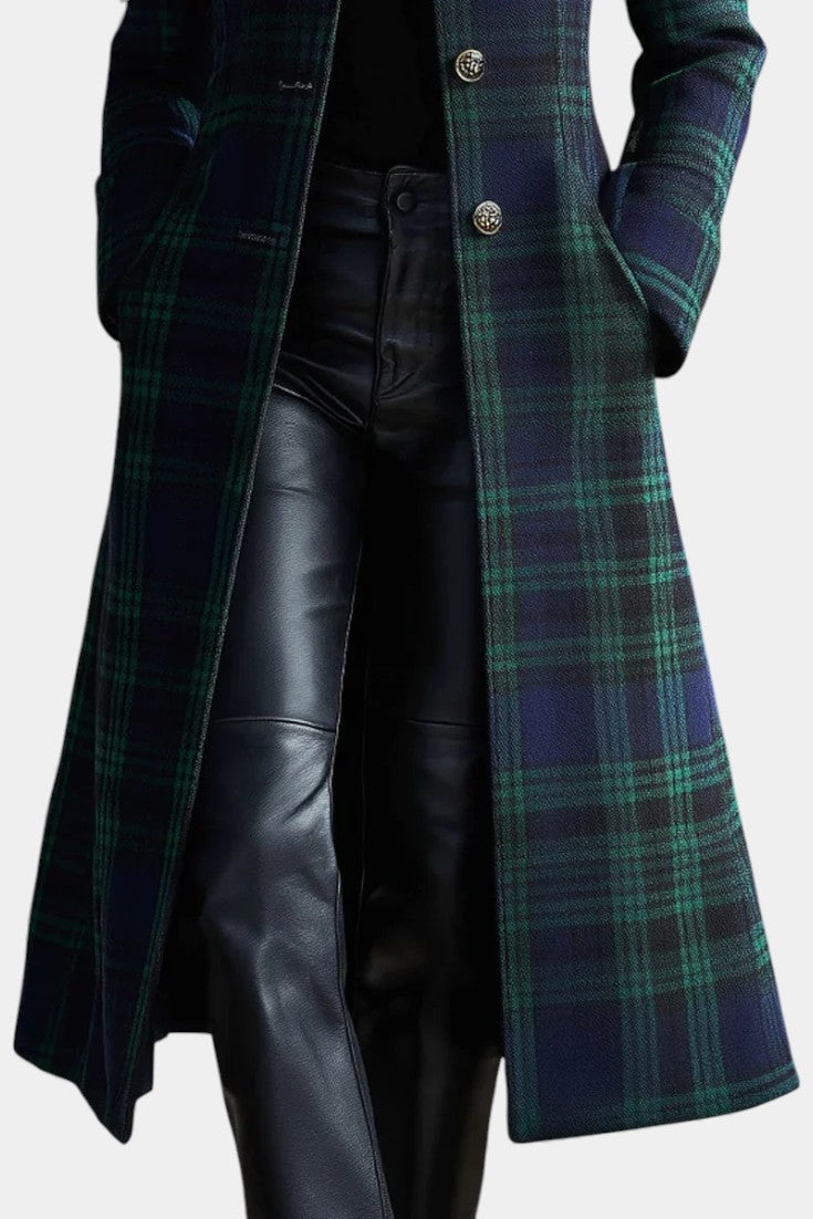 Charlotte™ | Timeless Plaid Elegant Coat