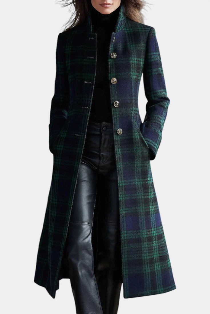 Charlotte™ | Timeless Plaid Elegant Coat