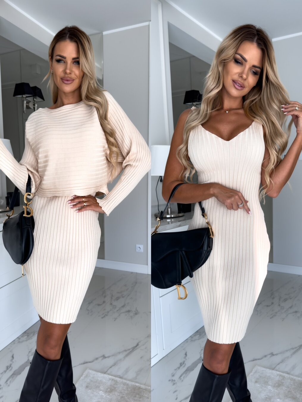Velora - Sweater Dress Set