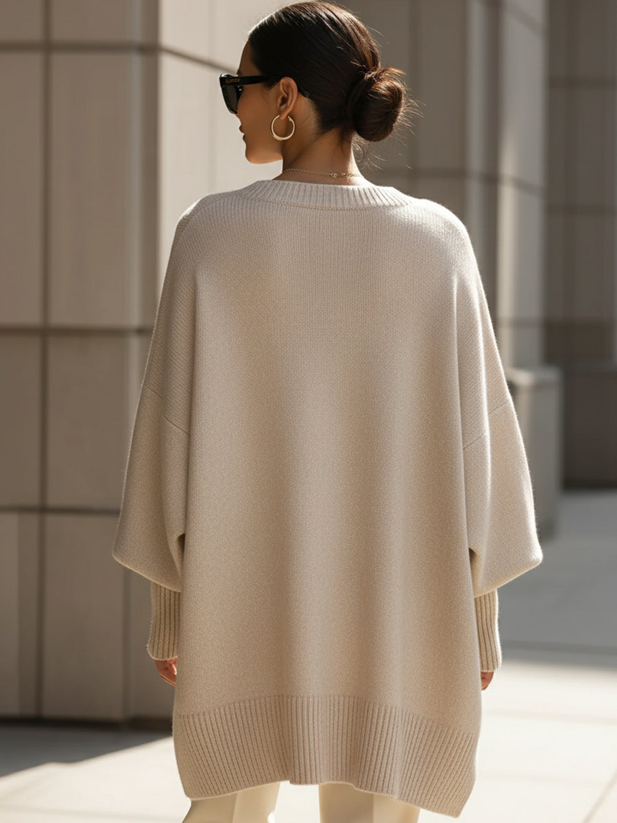 Edith | Sophisticated Wool Blend Sweater