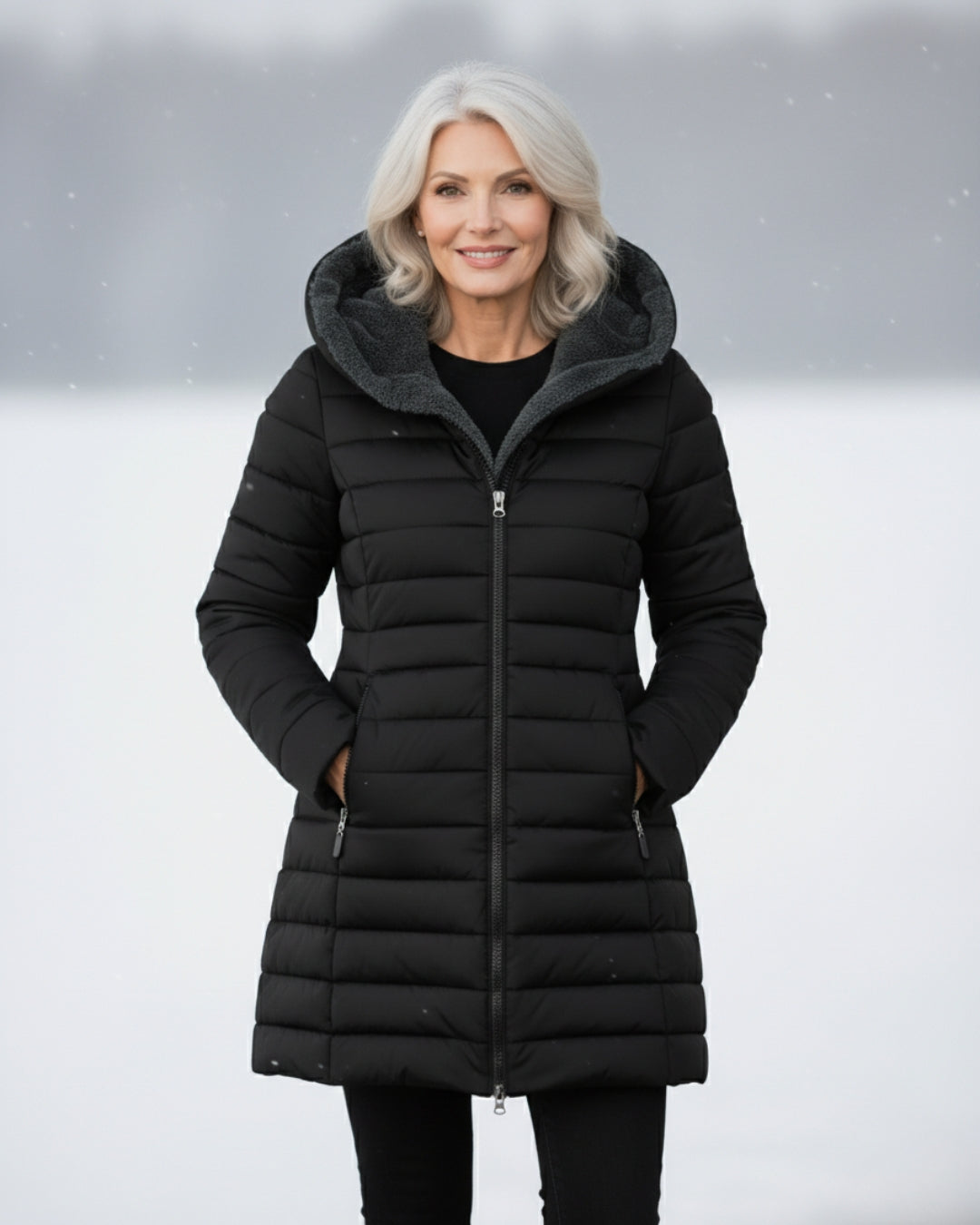 Karen | Fleece Lined Puffer Coat