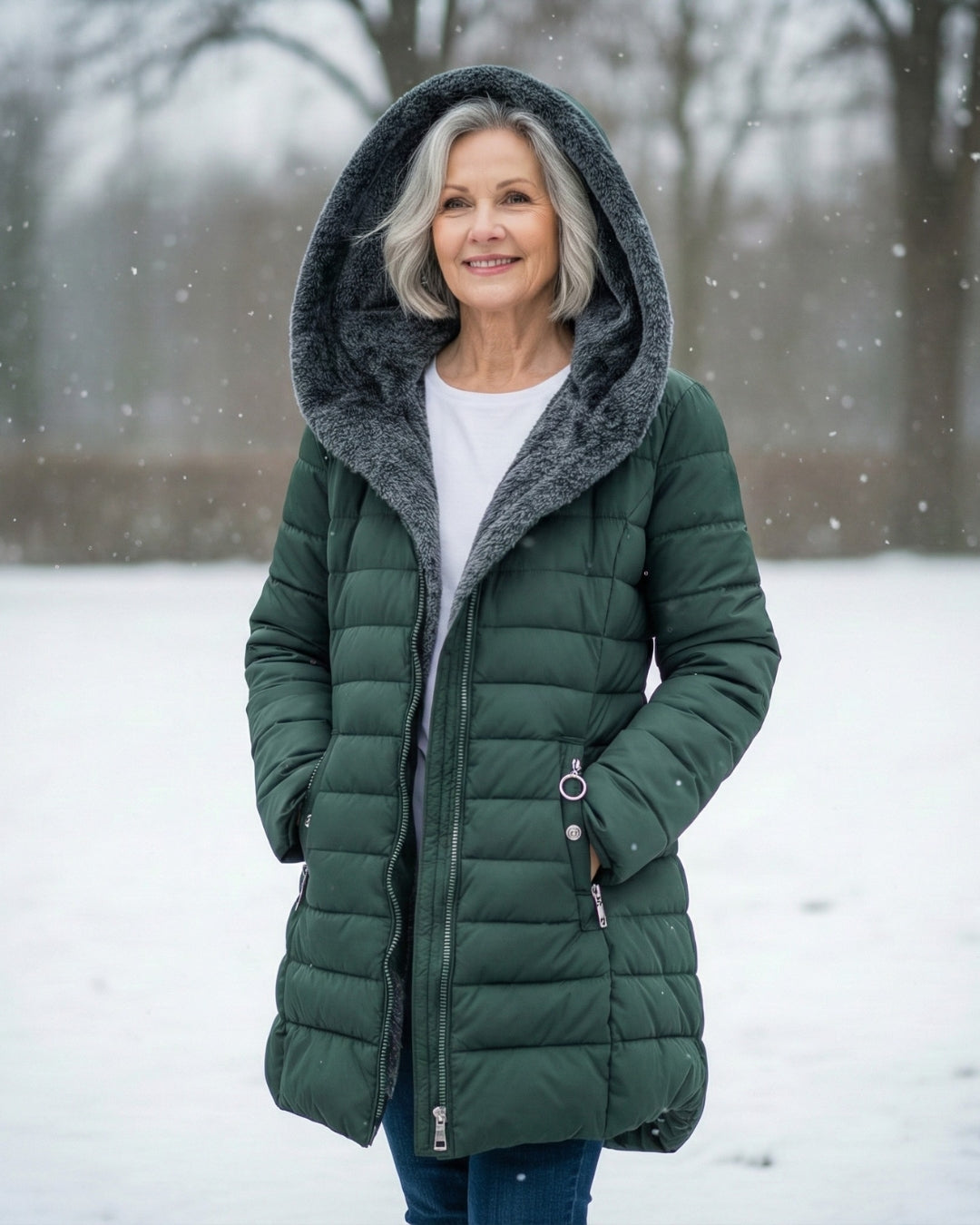 Karen | Fleece Lined Puffer Coat
