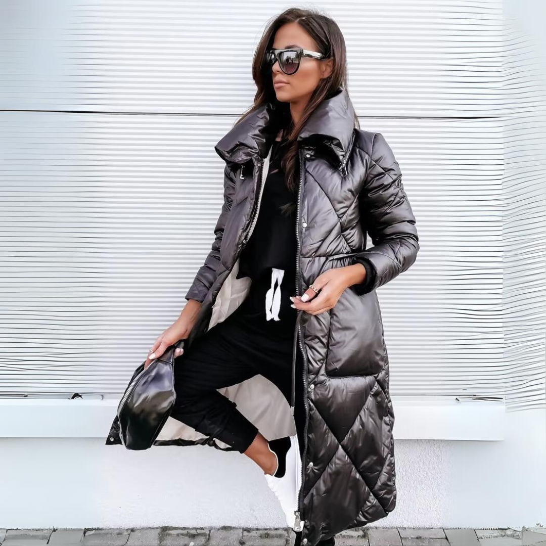 Caroline | Premium Long Puffer Coat