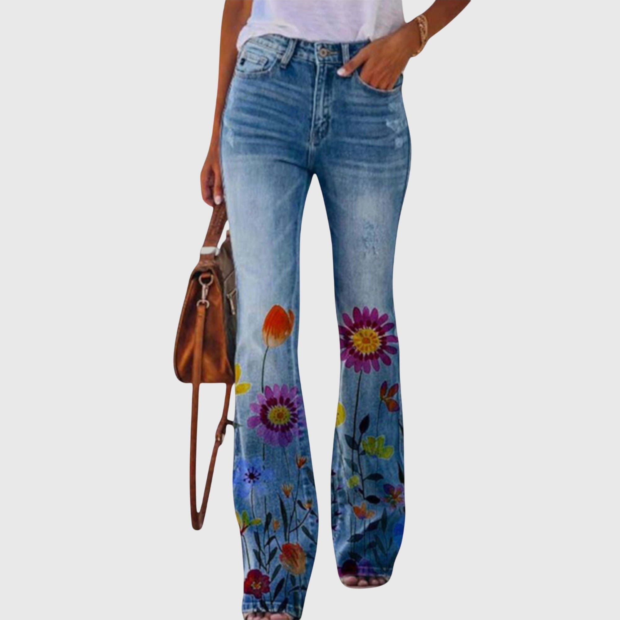 Clara | Floral Print Pants