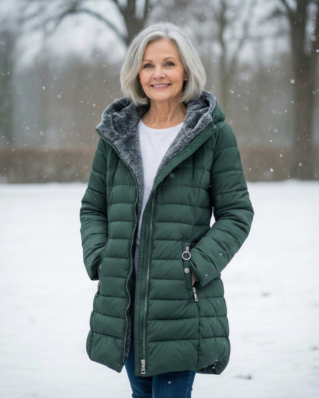 Karen | Fleece Lined Puffer Coat