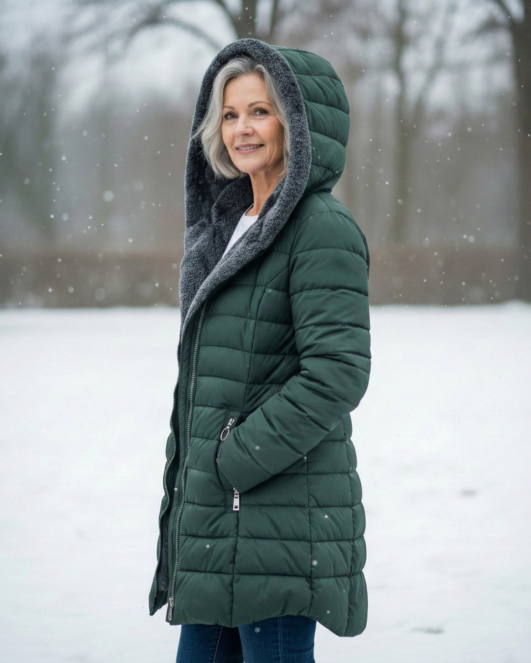 Karen | Fleece Lined Puffer Coat