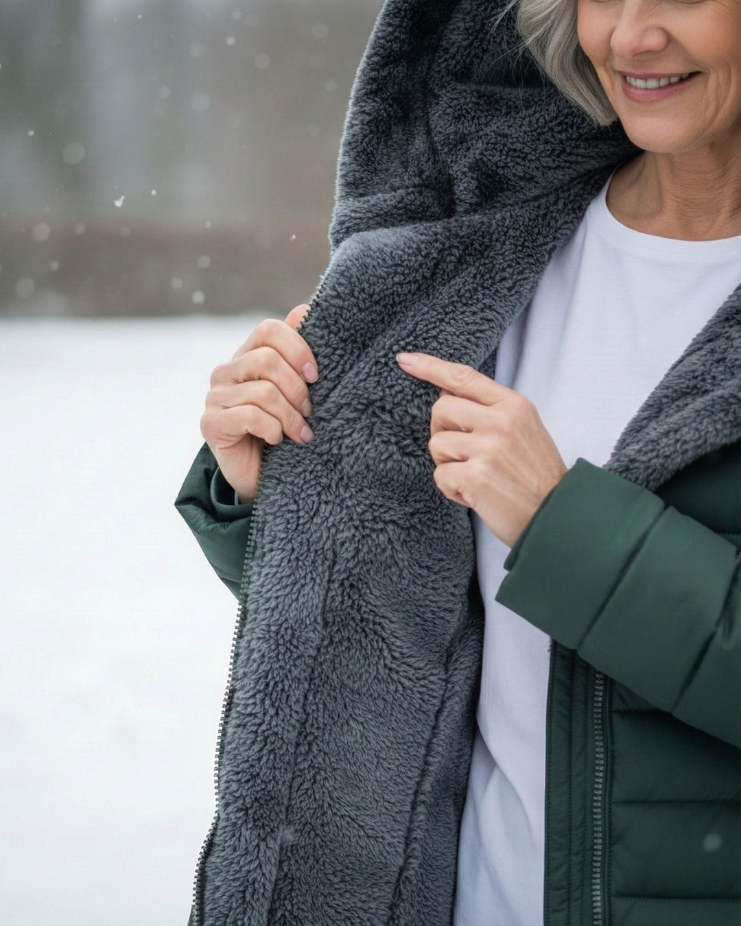 Karen | Fleece Lined Puffer Coat