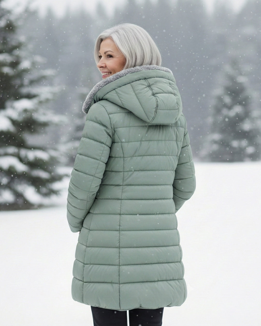 Karen | Fleece Lined Puffer Coat