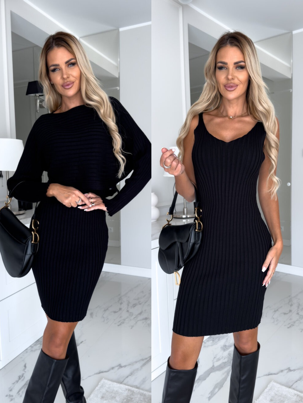 Velora - Sweater Dress Set