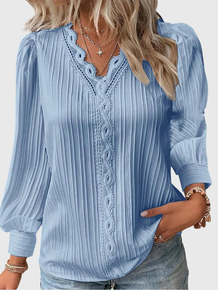Annie | Elegant Pullover Blouse