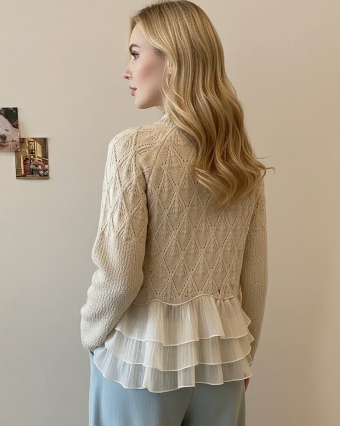 Ashley Ruffle Sweater™