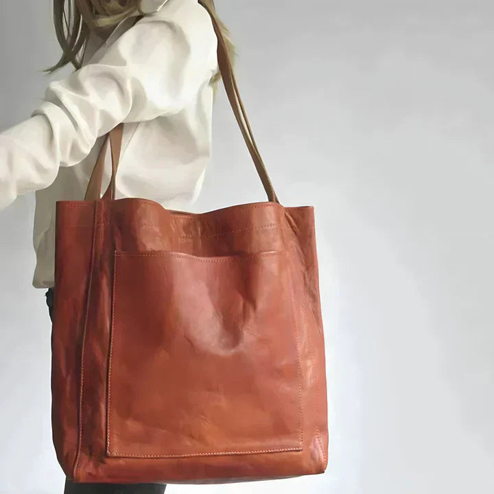 Pamela | Classic Leather Tote